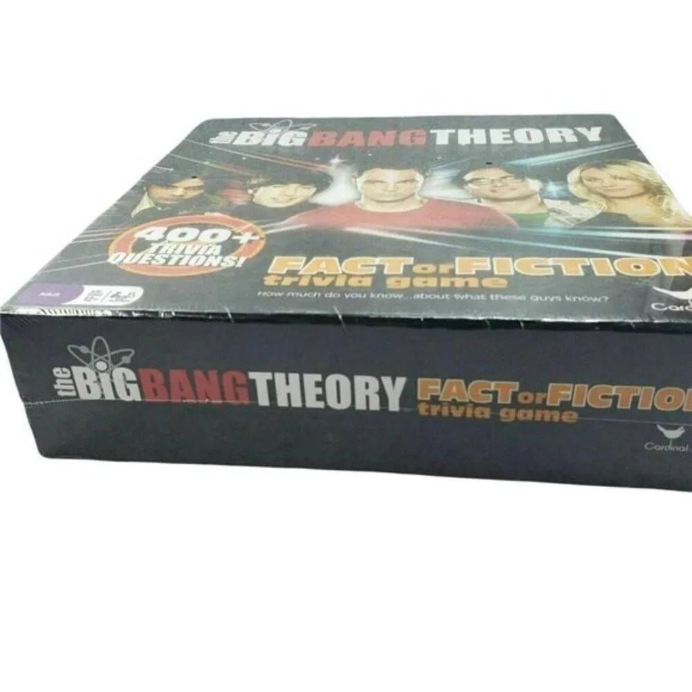 The Big Bang Theory Fact or Fiction Trivia Game Over 400 Trivia Questions Sealed